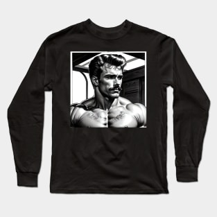 70s Playgirl Hunk Of The Year Long Sleeve T-Shirt